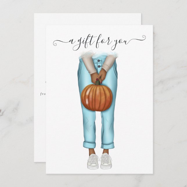 Thanksgiving Gift Certificate (Front/Back)