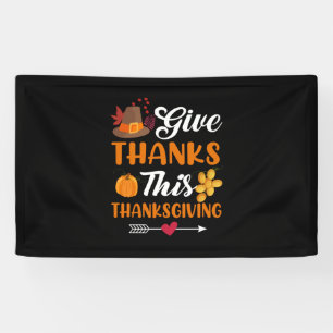 Thanksgiving Give Thanks This Thanksgiving Banner