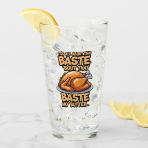 Thanksgiving Glass Cup