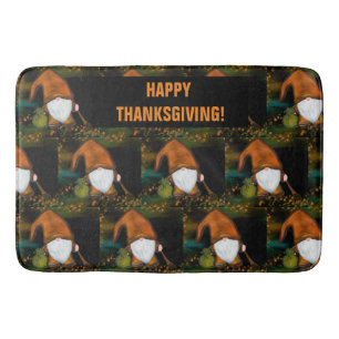 THANKSGIVING  GNOME  BATH MAT