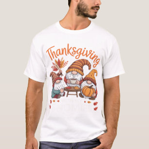 Thanksgiving Gnome Fall Leopard Turkey Essential T T-Shirt