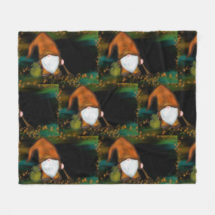 THANKSGIVING  GNOME FLEECE BLANKET
