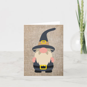 Thanksgiving Gnome Greeting Card