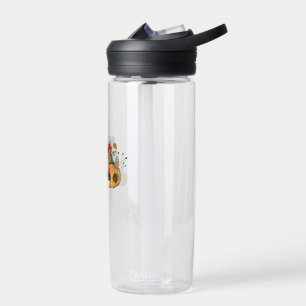 Thanksgiving Gnomes Fall Leaves Gnomes Funny Fall Water Bottle
