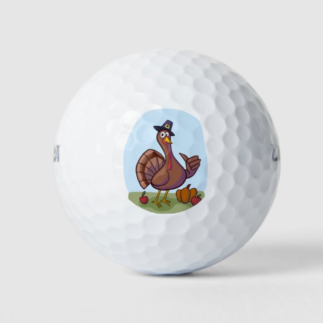 Thanksgiving, golf, ball ⛳ (Front)