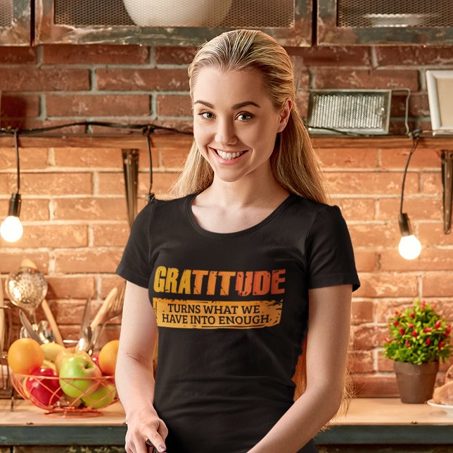Thanksgiving Gratitude Family Get Together Tri-Blend Shirt (Gratitude Thanksgiving Womens Black Fall T-Shirt)