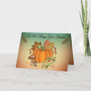 Thanksgiving Greeting Card