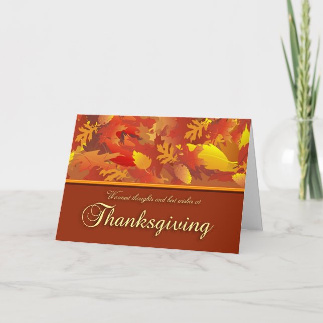 Thanksgiving Greeting Card (Front)