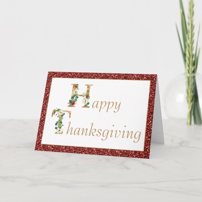 Thanksgiving Greeting Card (Front)
