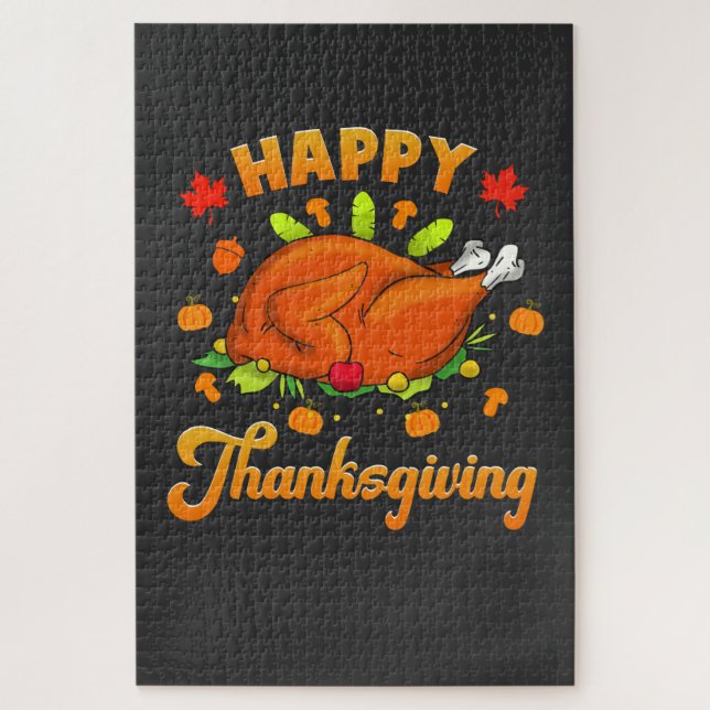 Thanksgiving - Happy Thanksgiving Jigsaw Puzzle (Vertical)