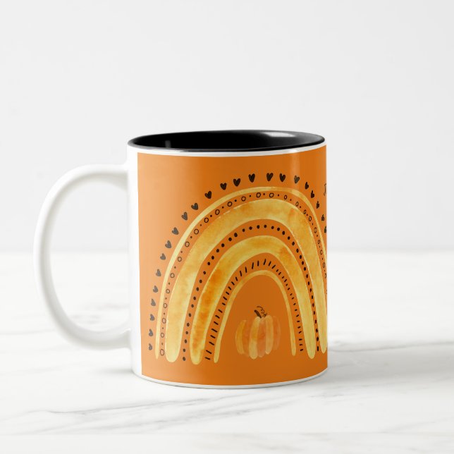 Thanksgiving Harvest Blessings Coffee Mug (Left)