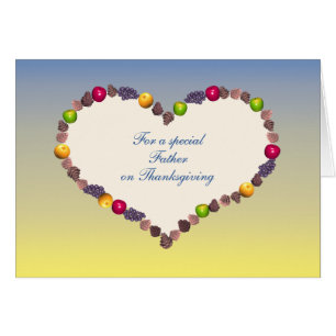 Thanksgiving Heart - For Father