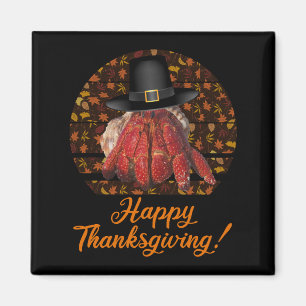 Thanksgiving Hermit Crab Magnet