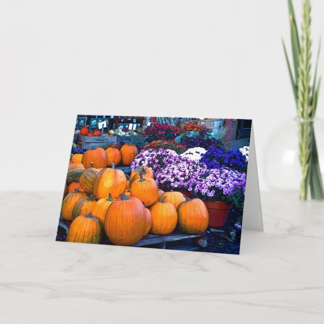 Thanksgiving Holiday Card (Front)
