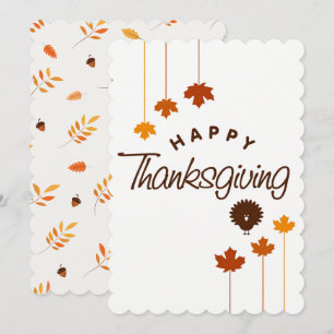 Thanksgiving Holiday Card