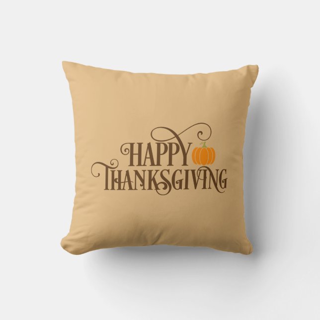 Thanksgiving Holiday Cushion (Front)
