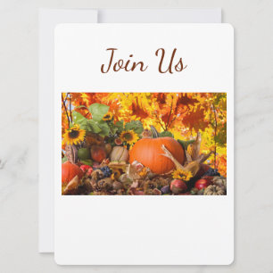 **THANKSGIVING HOLIDAY** EVENT INVITATION