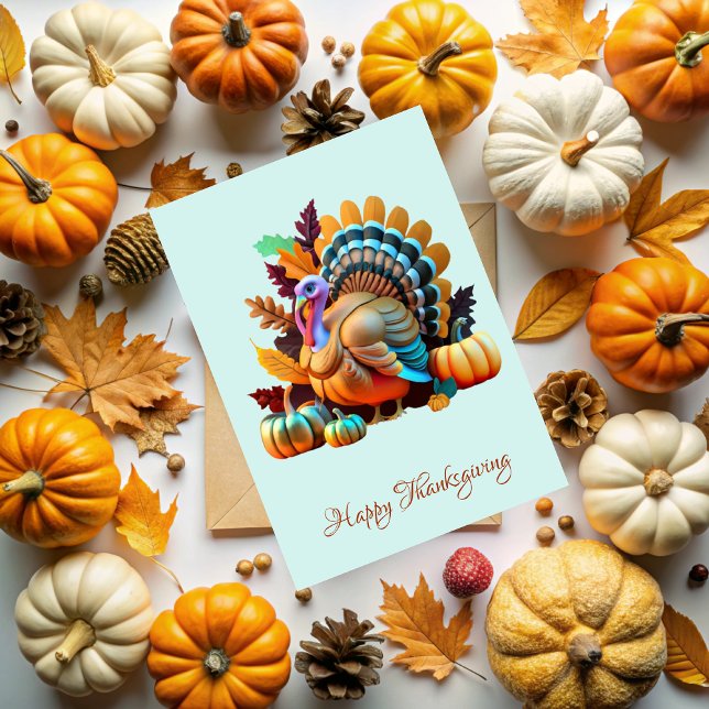 Thanksgiving honor turkey Invitacion Card (Creator Uploaded)