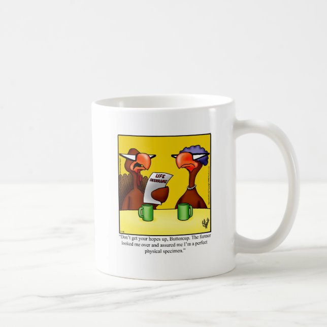 Thanksgiving Humour Coffee Mug (Right)