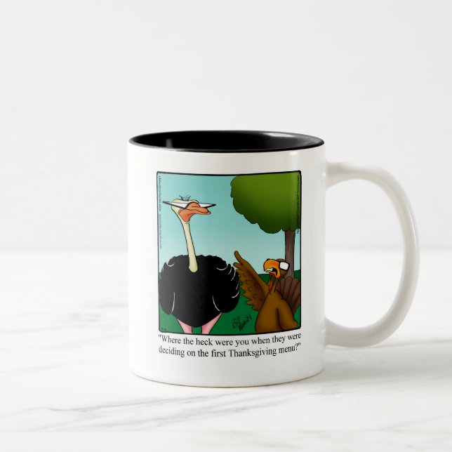 Thanksgiving Humour Coffee Mug  (Right)