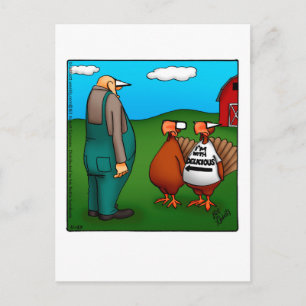 Thanksgiving Humour Postcard "Spectickles"