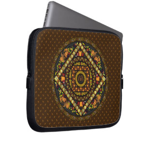 Thanksgiving Icons Laptop Case