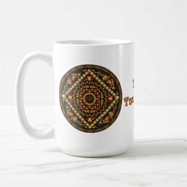 Thanksgiving Icons Mug (Left)