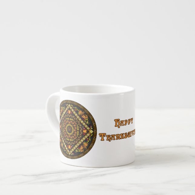 Thanksgiving Icons Speciality Mug (Front Left)