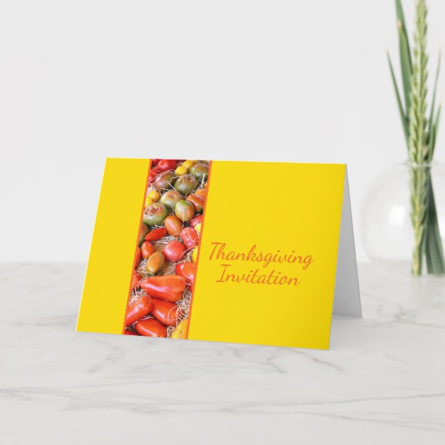 Thanksgiving Invitation (Front)