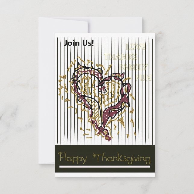 Thanksgiving Invitation (Front)
