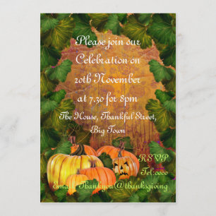 Thanksgiving Invitation
