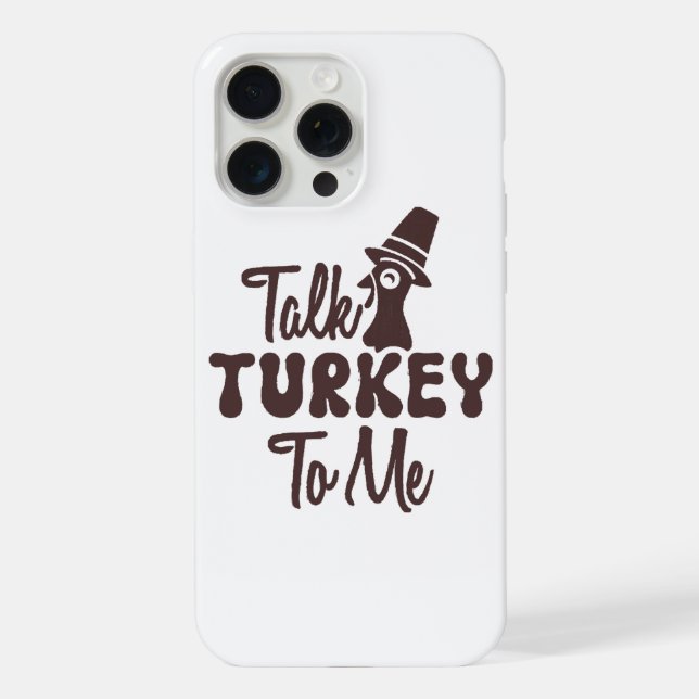 Thanksgiving  iPhone case (Back)