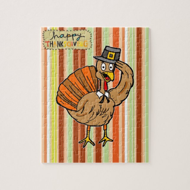Thanksgiving Jigsaw Puzzle (Vertical)