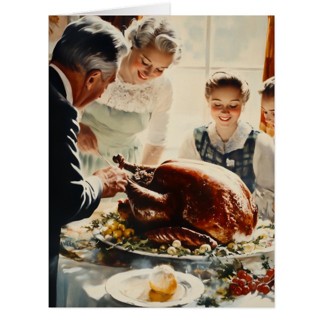 Thanksgiving Joy: A Family Feast (Front)