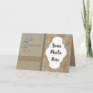 Thanksgiving Keepsake Photo Card