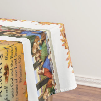 THANKSGIVING KEEPSAKE TABLECLOTH