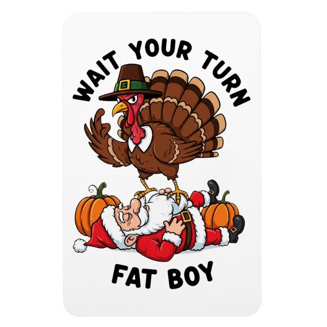Thanksgiving Kitchen Magnet (Vertical)