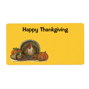 Thanksgiving Labels
