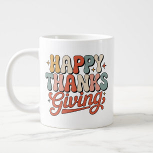 THANKSGIVING LARGE COFFEE MUG