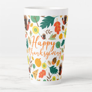 Thanksgiving Latte Mug