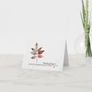thanksgiving leaf card