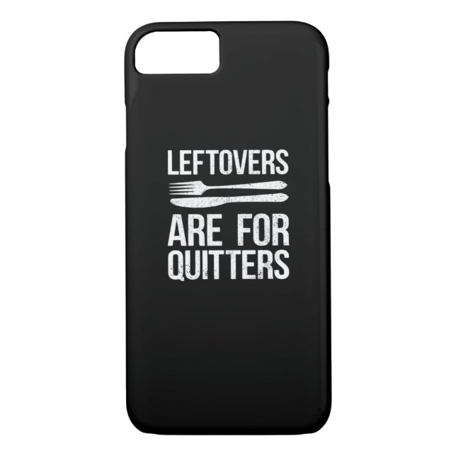 Thanksgiving Leftovers Are For Quitters Classic Mi Case-Mate iPhone Case (Back)