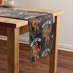 Thanksgiving Leg Day Table Runner
