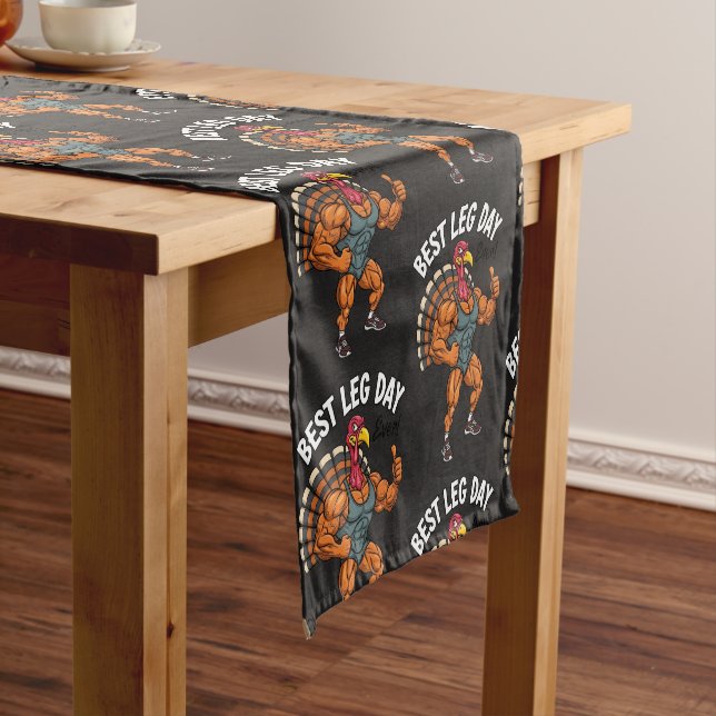 Thanksgiving Leg Day Table Runner (In Situ)