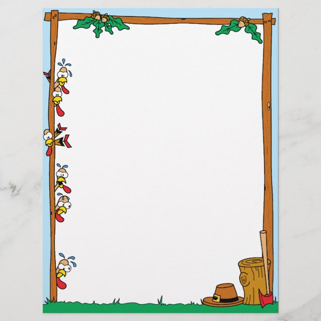 Thanksgiving Letterhead (Front)