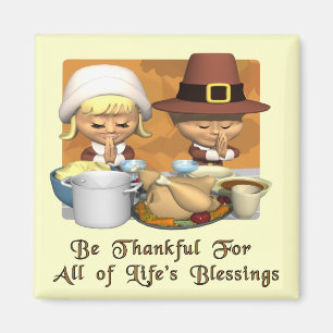 Thanksgiving: Life's Blessings Magnet