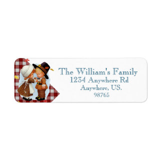 Thanksgiving little pilgrims sapphire holiday