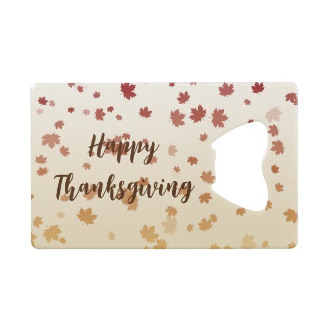 Thanksgiving Maple Leaves (Front (Horizontal))