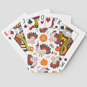 Thanksgiving Meme I Am Happy Because I Am Grateful Playing Cards