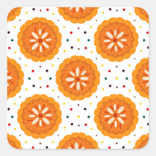 Thanksgiving Meme To Speak Gratitude Is Courteous Square Sticker